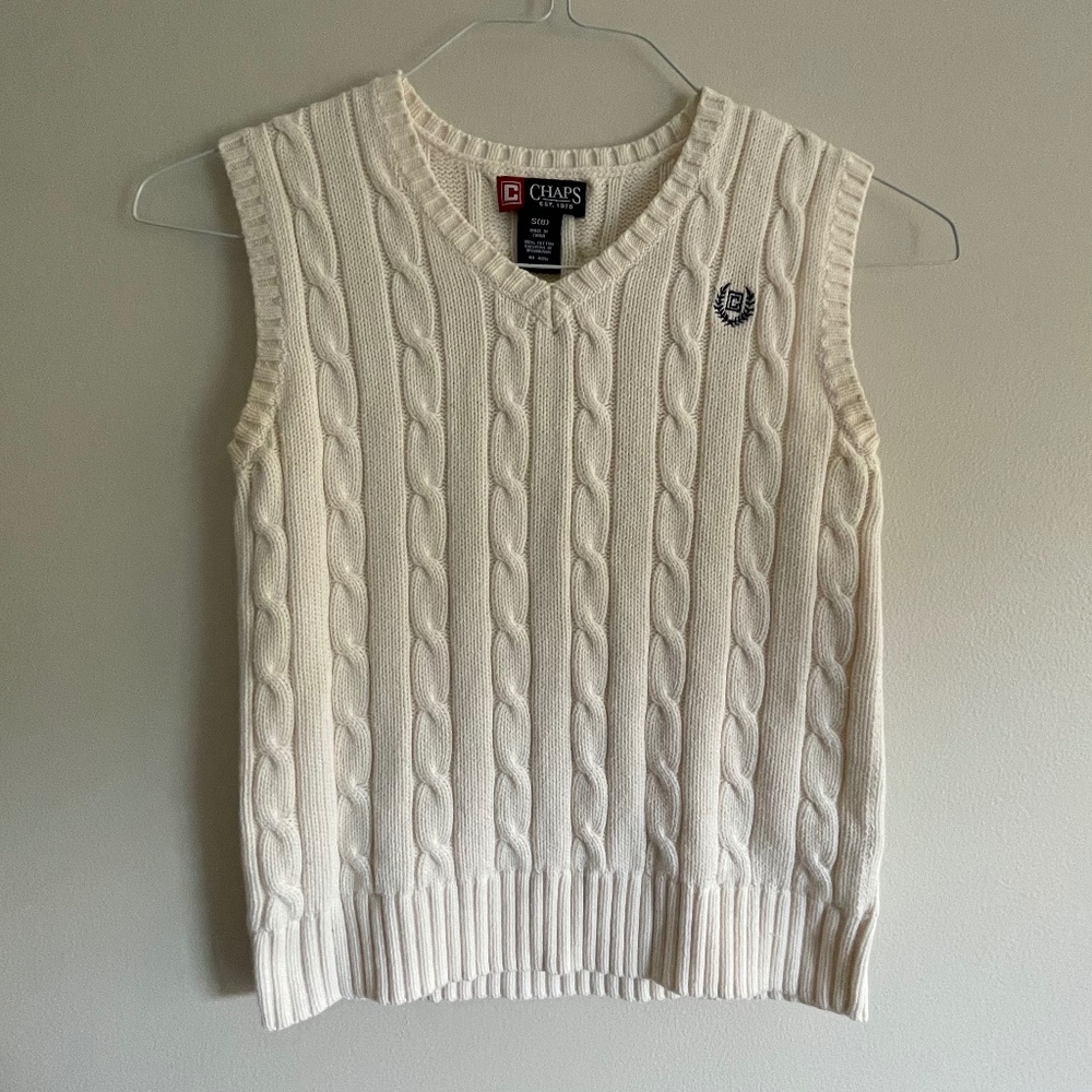 Chaps Boys Sweater Vest